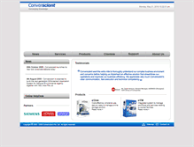 Tablet Screenshot of converscient.com